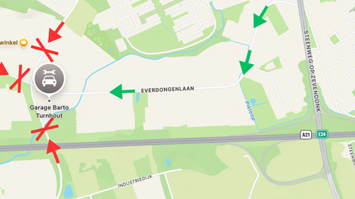 Garage Barto Turnhout blijft bereikbaar tijdens wegenwerken